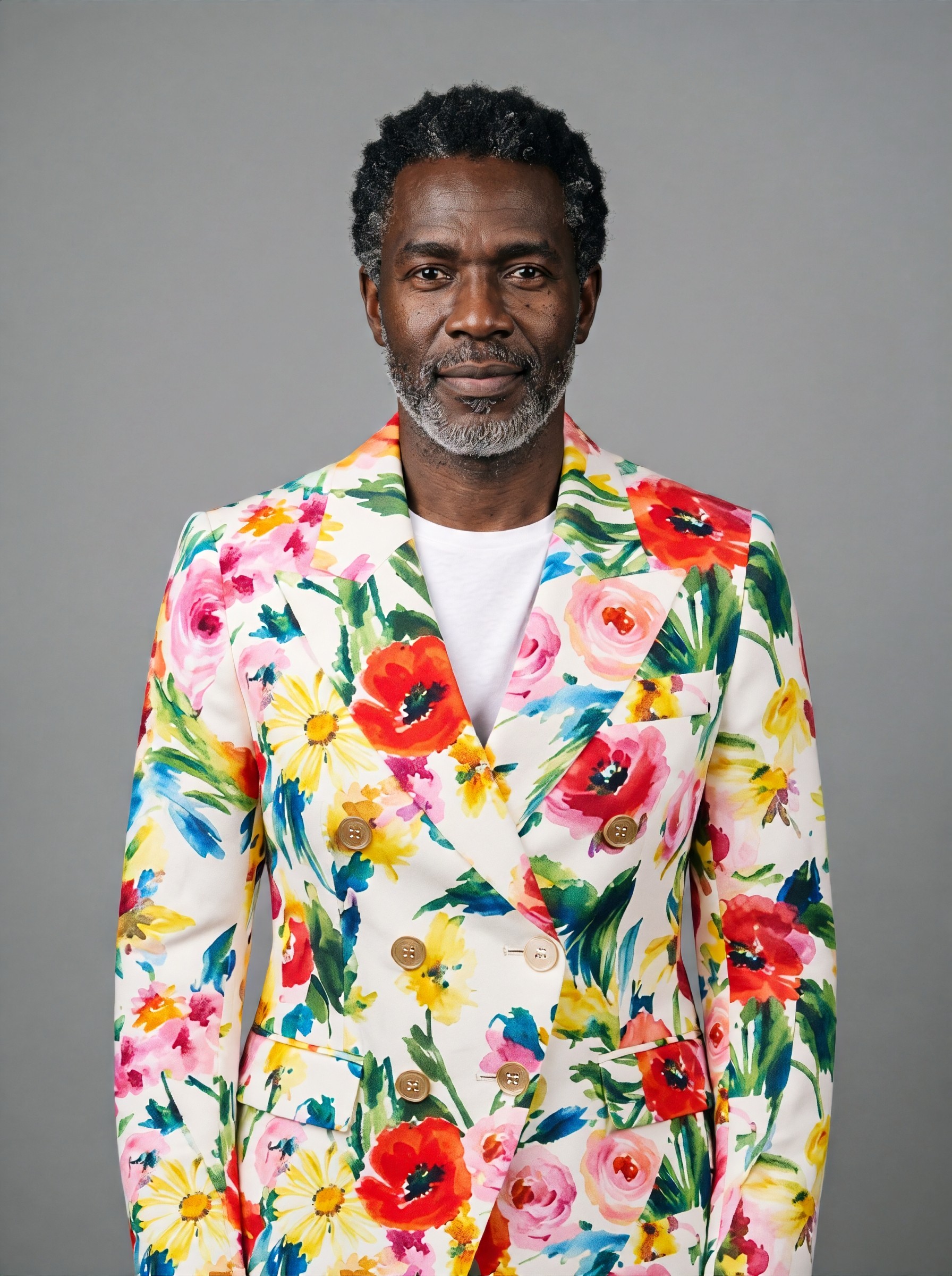 Floral Blazer — try-on 8 of 8