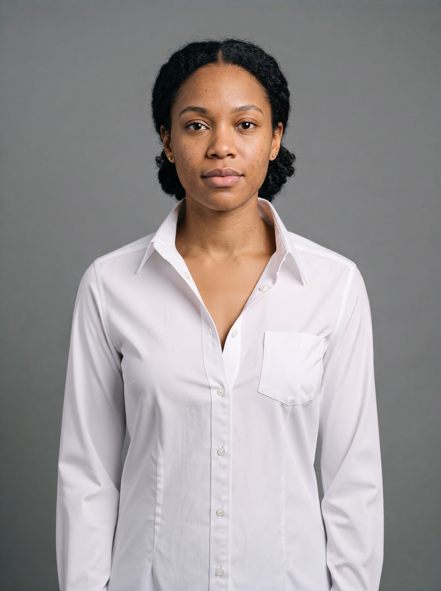 White Collar Shirt — try-on 5 of 8