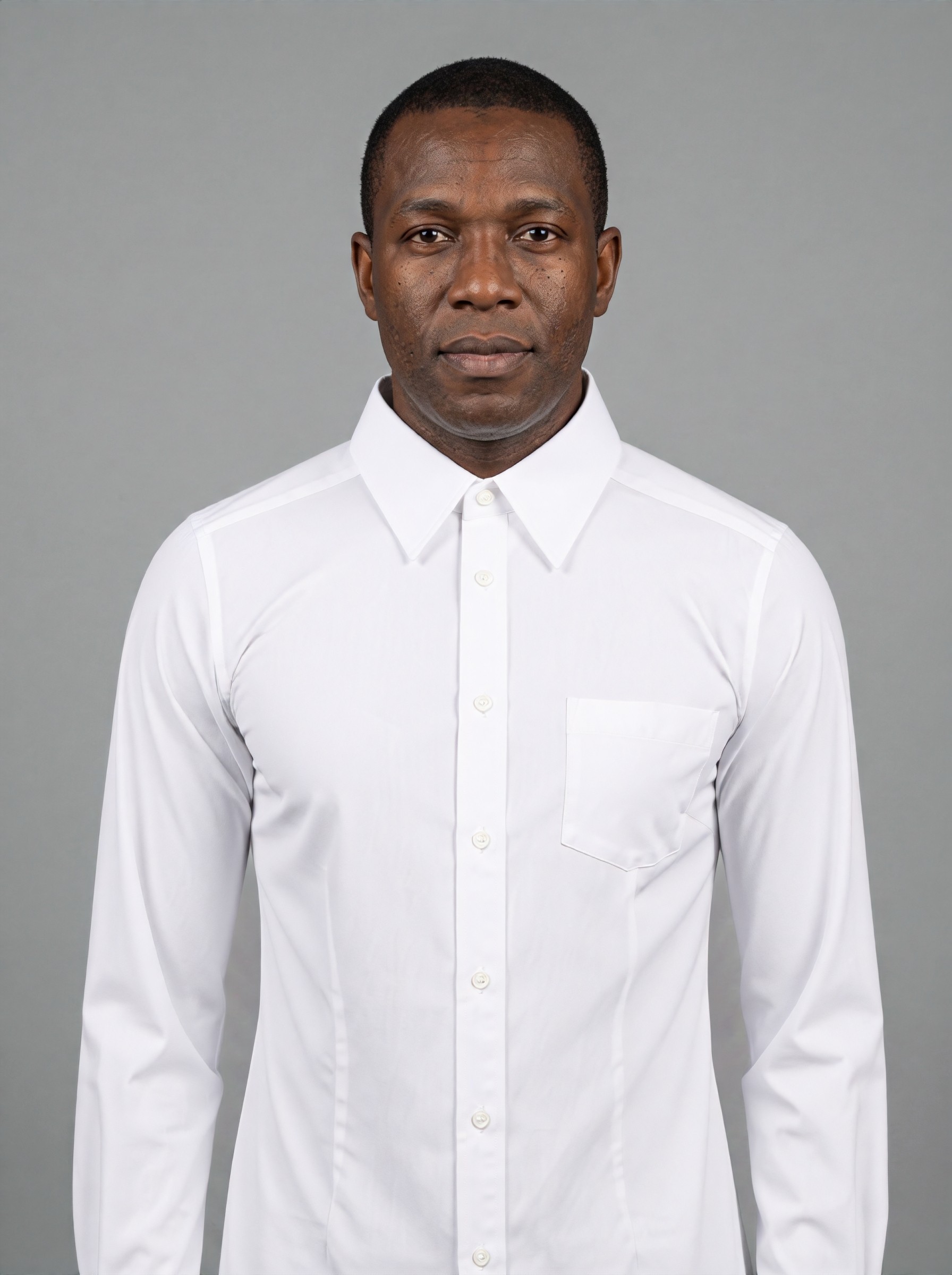White Collar Shirt — try-on 6 of 8