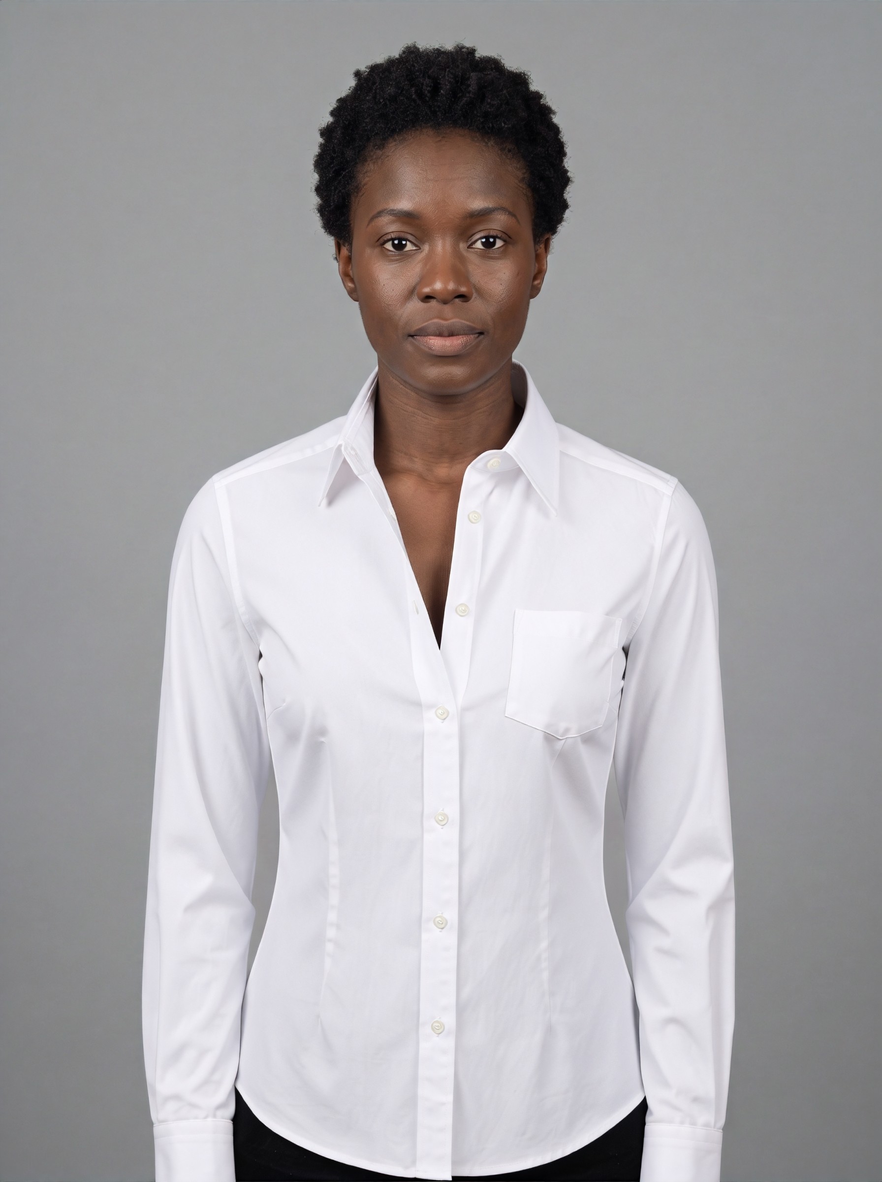 White Collar Shirt — try-on 7 of 8