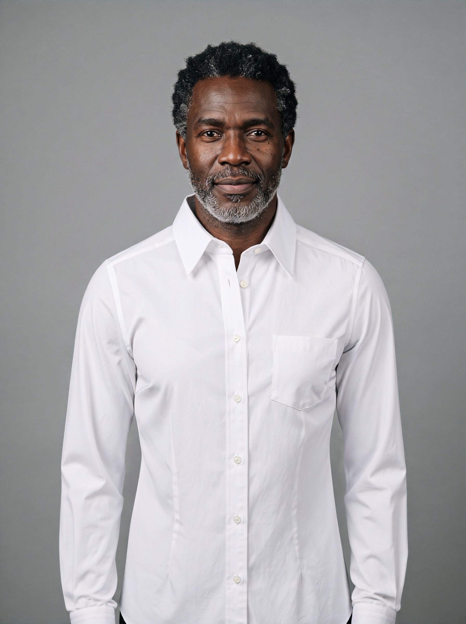 White Collar Shirt — try-on 8 of 8