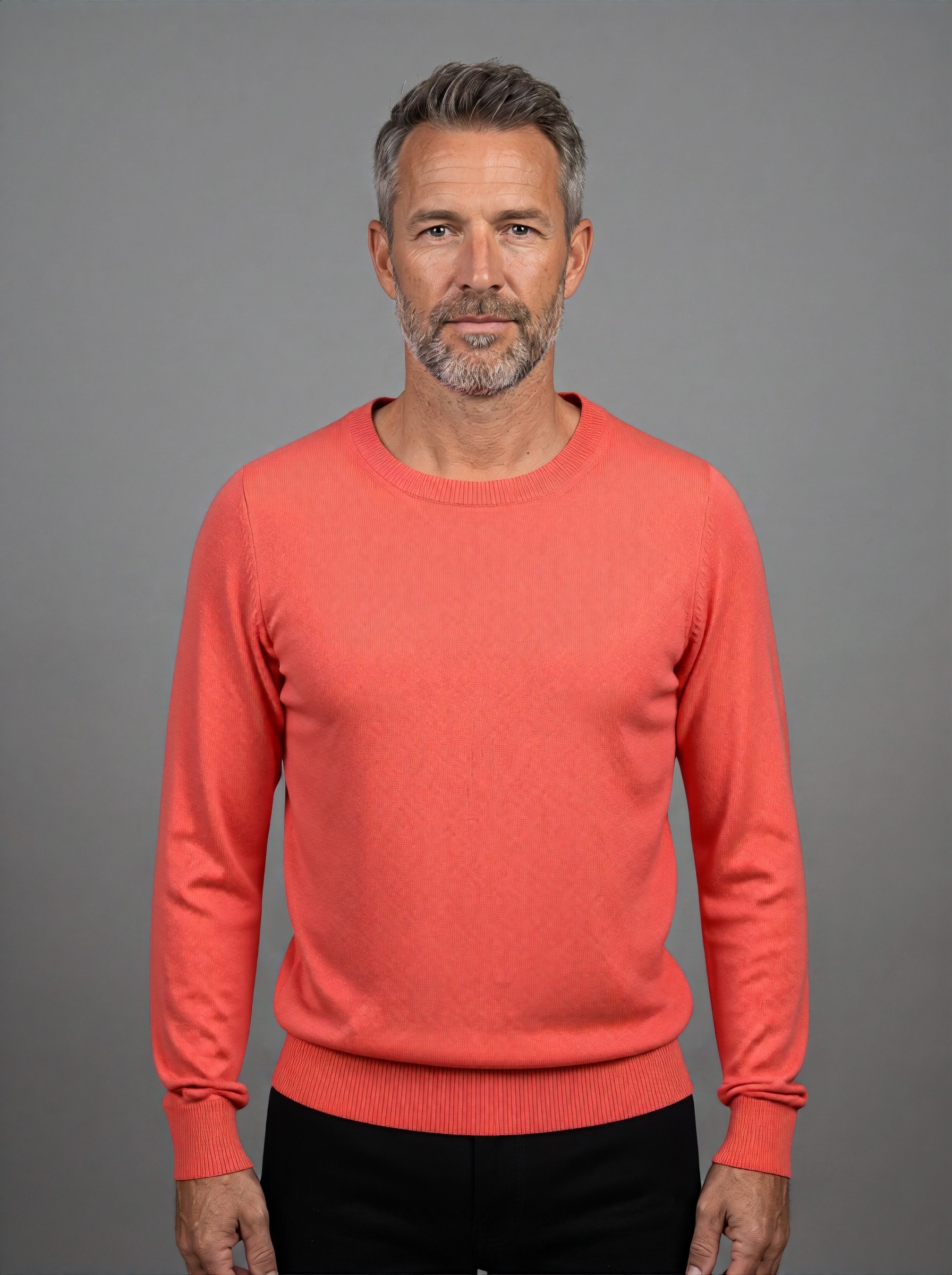 Peach Sweater — try-on 2 of 8
