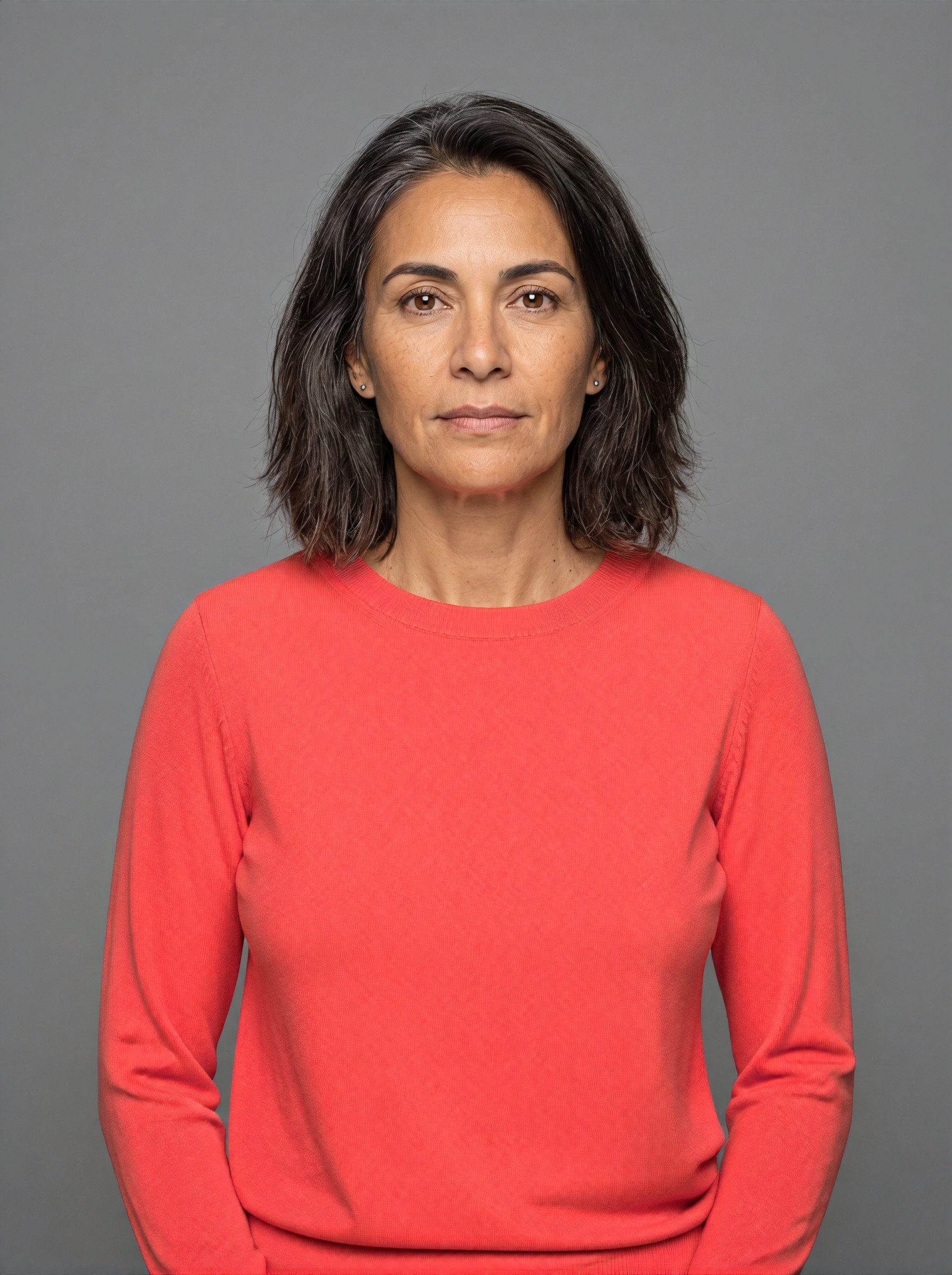 Peach Sweater — try-on 4 of 8