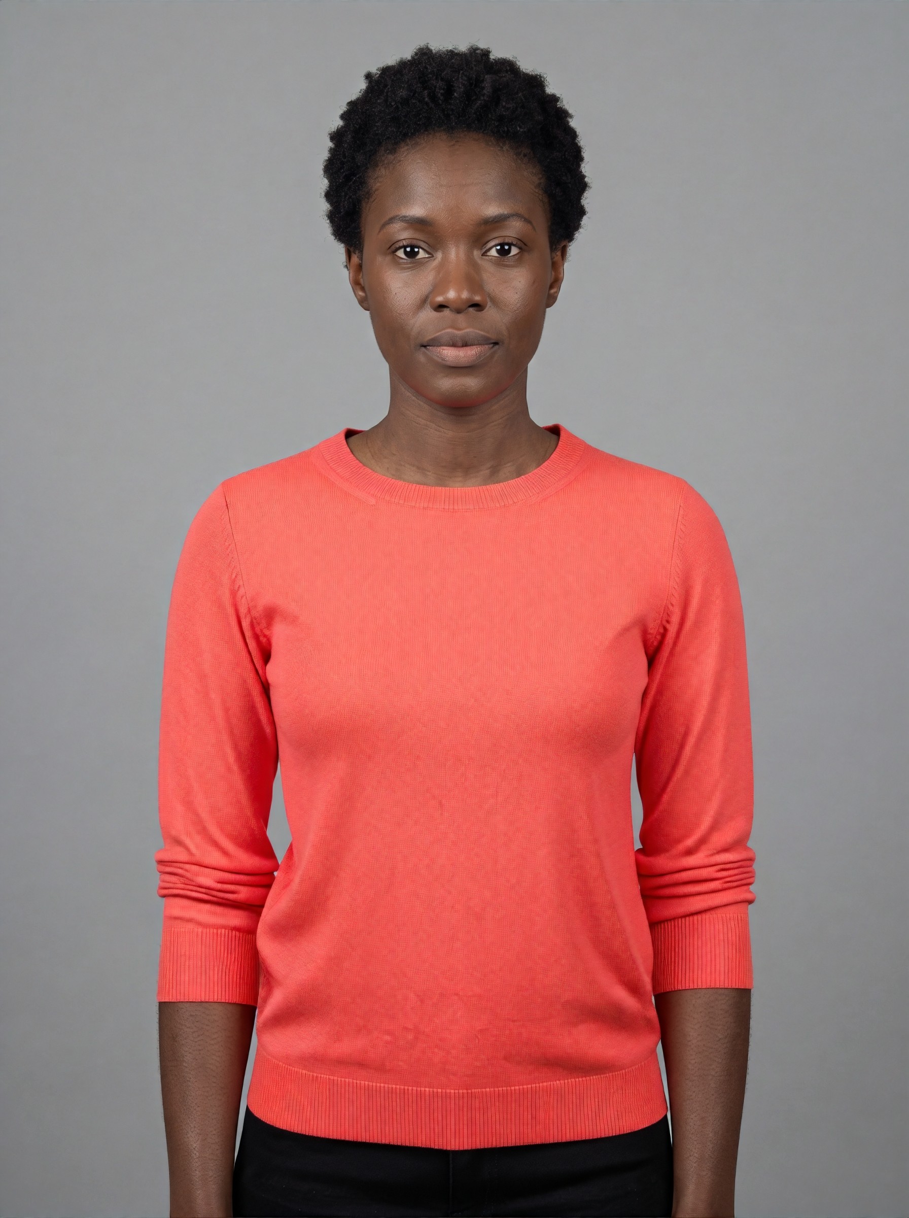 Peach Sweater — try-on 7 of 8